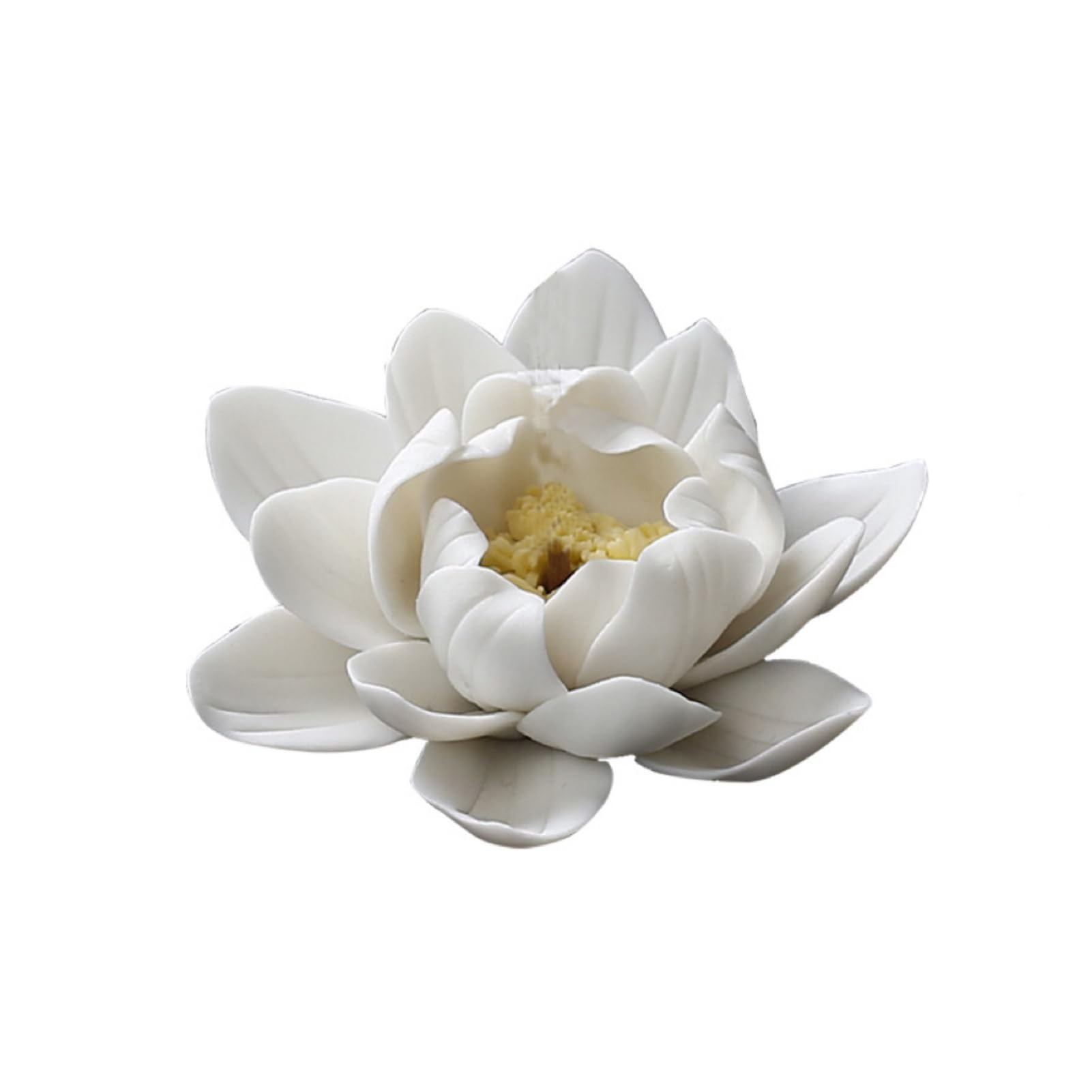 Amazon｜蓮の花手作りの陶器お香立て 清らかな心の蓮の花 線香皿 線
